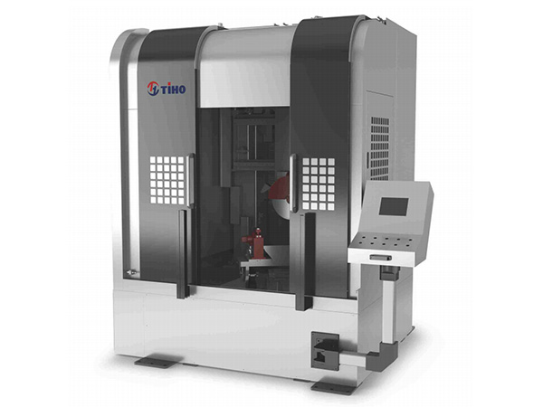 五轴涡轮增压器外壳切冒机